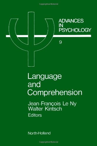 Stock image for Language and Comprehension (Volume 9) for sale by Anybook.com