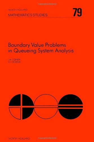 Stock image for Boundary Value Problems in Queueing System Analysis (Mathematics Studies) for sale by Mispah books