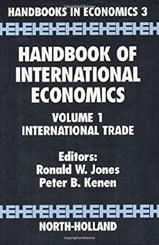 Imagen de archivo de Handbook of International Economics: International Trade (Volume 1) (Handbook of International Economics, Volume 1) a la venta por HPB-Red