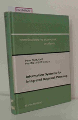 Beispielbild fr Information Systems for Integrated Regional Planning zum Verkauf von Rain Dog Books