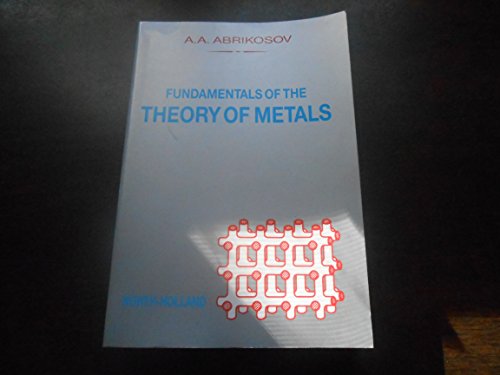 Stock image for Fundamentals of the Theory of Metals for sale by medimops