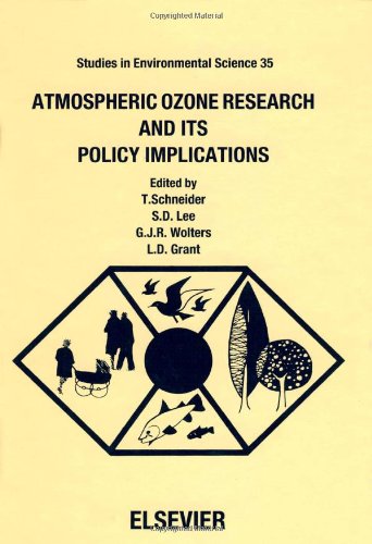 9780444872661: Atmospheric Ozone Research and Its Policy Implications: International Symposium Proceedings (Studies in Environmental Science S.)