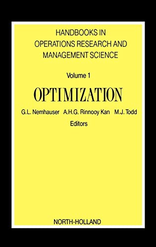 9780444872845: Handbooks in Operations Research and Management Science, 1: Optimization: Volume 1 (Handbooks in Operations Research and Management Science, Volume 1)