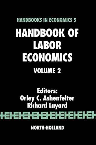 Imagen de archivo de Handbook of Labor Economics a la venta por Better World Books