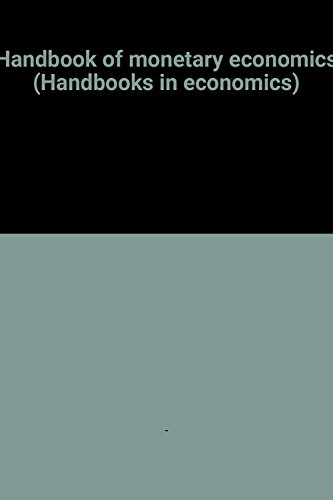 9780444880277: HB of Monetary Economics 2 Vol Set ***Ref 0-44