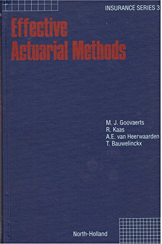 Imagen de archivo de Effective Actuarial Methods a la venta por ThriftBooks-Dallas