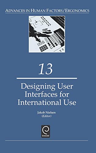 9780444884282: Designing User Interfaces for International Use (Advances in Human Factors/Ergonomics, 13)