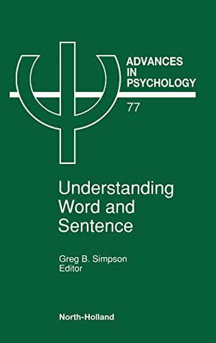 9780444884879: Advances in Psychology V77: Vol 77