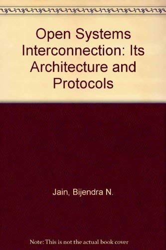 Imagen de archivo de Open Systems Interconnection: Its Architecture and Protocols a la venta por BookDepart