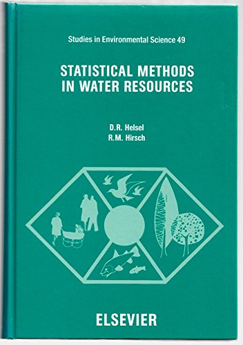 Imagen de archivo de Statistical Methods in Water Resources (Volume 49) a la venta por Anybook.com