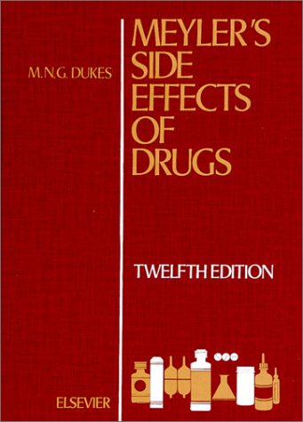 Imagen de archivo de Meyler's Side Effects Of Drugs: Twelfth Edition a la venta por The Book Exchange