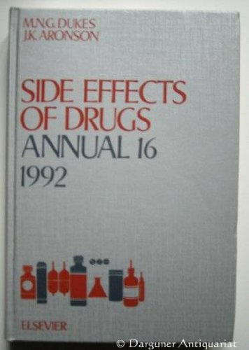 Imagen de archivo de Side Effects of Drugs Annual, Volume 16 a la venta por The Book Exchange