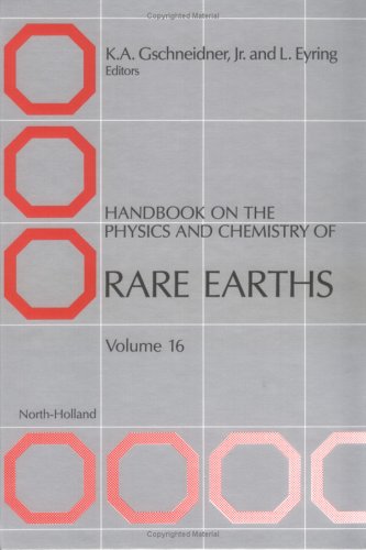 Stock image for Handbook on the Physics and Chemistry of Rare Earths for sale by Buchpark