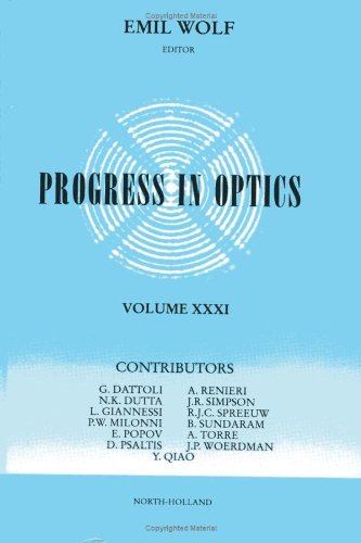 Progress in Optics. Vol. 31