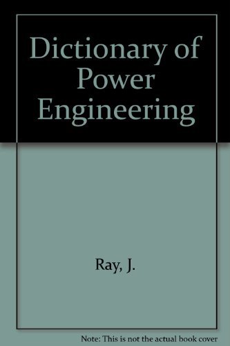 Imagen de archivo de Dictionary of Power Engineering: German and English a la venta por medimops