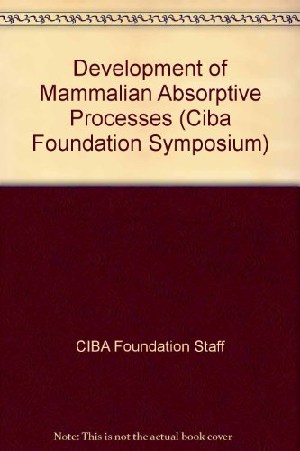 9780444901019: Development of Mammalian Absorptive Processes (Ciba Foundation Symposium)