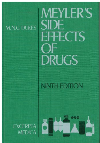 Beispielbild fr Side Effects of Drugs: Encyclopaedia of Adverse Reactions and Interactions zum Verkauf von Leserstrahl  (Preise inkl. MwSt.)