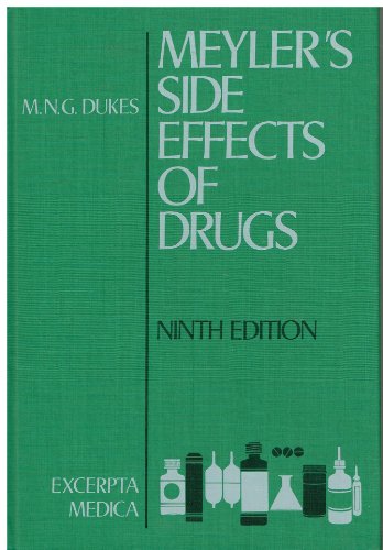 Imagen de archivo de Side Effects of Drugs: Encyclopaedia of Adverse Reactions and Interactions a la venta por Leserstrahl  (Preise inkl. MwSt.)