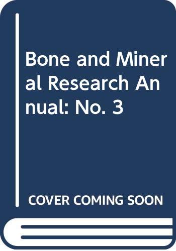 Bone & Mineral Res #3 (9780444903471) by Peck