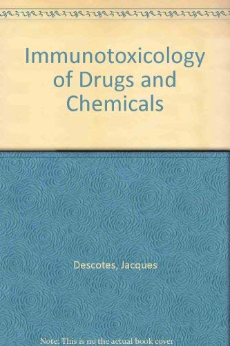 Imagen de archivo de Immunotoxicology of Drugs and Chemicals a la venta por Leserstrahl  (Preise inkl. MwSt.)
