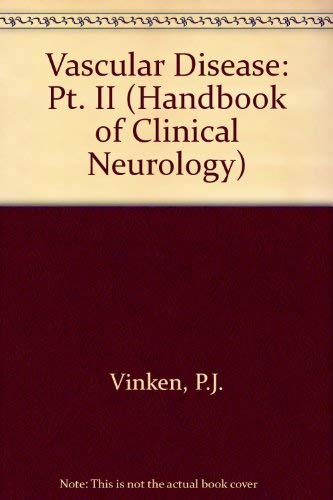 Imagen de archivo de Handbook of Clinical Neurology: Vascular Disease, Part II (Volume 54) a la venta por Anybook.com