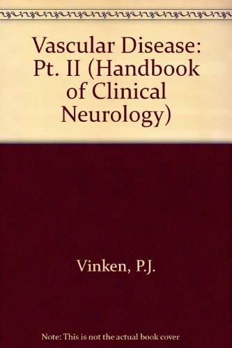 9780444904829: Vascular Disease, Part II: Volume 54 (Handbook of Clinical Neurology)