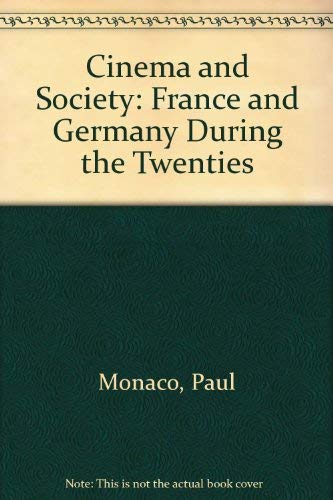 Imagen de archivo de Cinema and Society : France and Germany During the Twenties a la venta por Better World Books: West