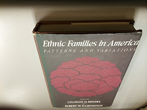 Stock image for Ethnic Families in America : Patterns and Variations for sale by Better World Books