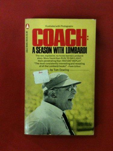 Imagen de archivo de Coach: A Season With Lombardi a la venta por ThriftBooks-Atlanta