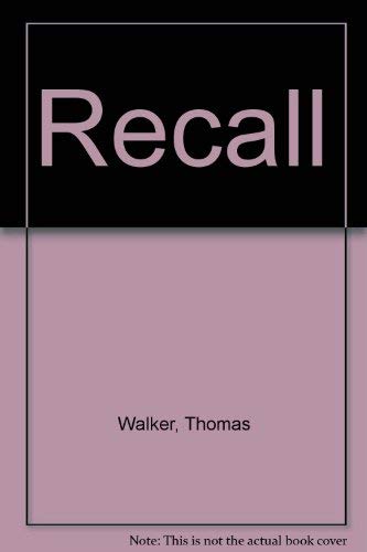 Stock image for Recall for sale by Montclair Book Center
