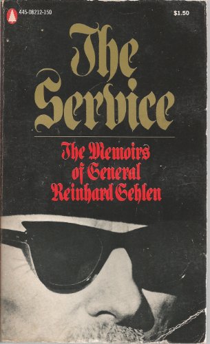 9780445082120: Service the Memoirs of General Reinhard