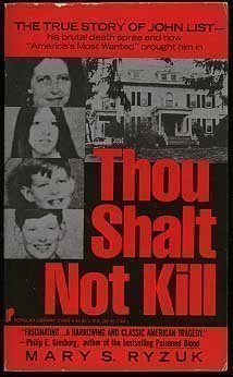 Beispielbild fr Thou Shalt Not Kill zum Verkauf von SecondSale