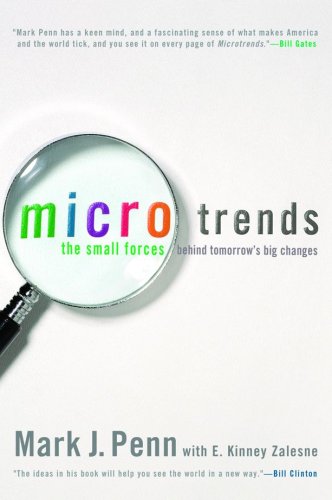 Beispielbild fr Microtrends: The Small Forces Behind Tomorrow's Big Changes zum Verkauf von Wonder Book