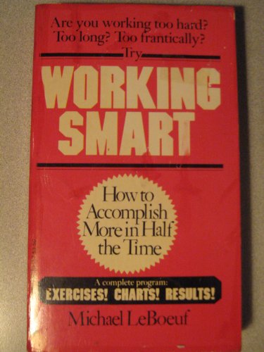 Imagen de archivo de Working Smart a la venta por ThriftBooks-Dallas