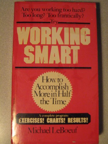 Stock image for Working Smart for sale by ThriftBooks-Dallas