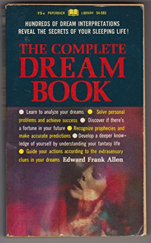 Beispielbild fr The complete dream book zum Verkauf von ThriftBooks-Dallas