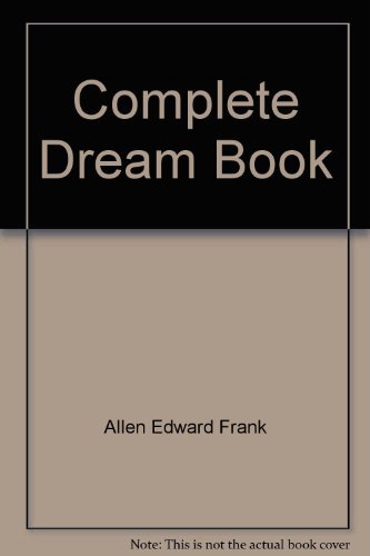 Beispielbild fr Complete Dream Book zum Verkauf von HPB-Diamond