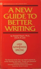 9780446313049: A New Guide to Better Writing