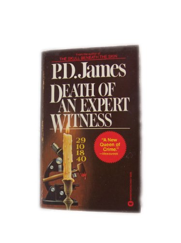 9780446314138: Title: Death of an Expert Witness Adam Dalgliesh Mystery