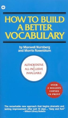 Beispielbild fr How to Build a Better Vocabulary zum Verkauf von SecondSale