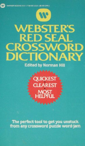 Stock image for Webster's Red Seal Crossword Dictionary for sale by HPB Inc.