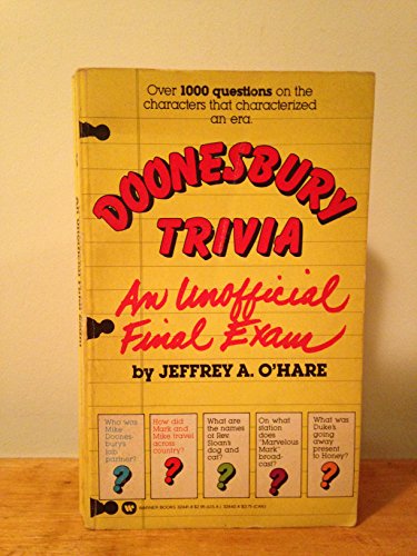 Stock image for Doonesbury Trivia: An Unofficial Final Exam for sale by Wonder Book