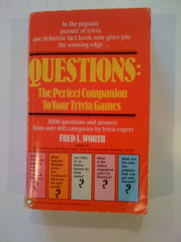 Beispielbild fr Questions : The Perfect Companion to Your Trivia Games zum Verkauf von Better World Books: West