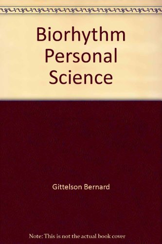 9780446341394: Biorhythm: A Personal Science