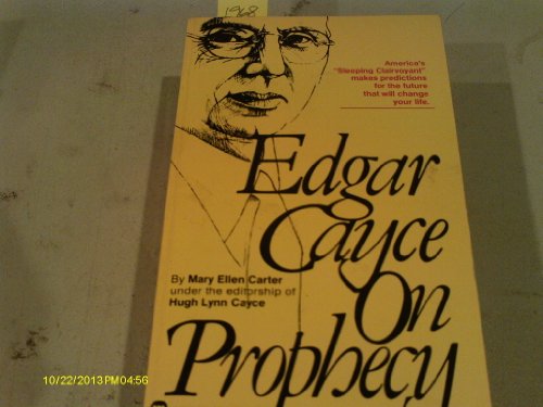 Beispielbild fr Edgar Cayce on Prophecy zum Verkauf von Better World Books