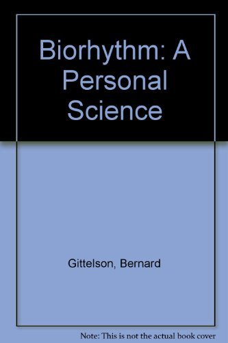 Beispielbild fr Biorhythm: A Personal Science zum Verkauf von -OnTimeBooks-