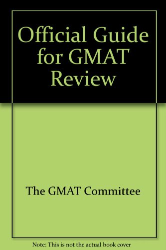 Stock image for For the Gmat Review for sale by Bayside Books