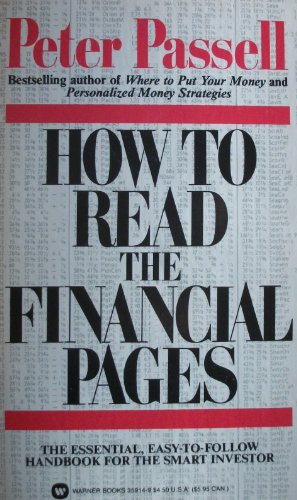 Imagen de archivo de How to Read the Financial Pages a la venta por More Than Words