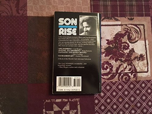 Stock image for Son-Rise for sale by ThriftBooks-Atlanta