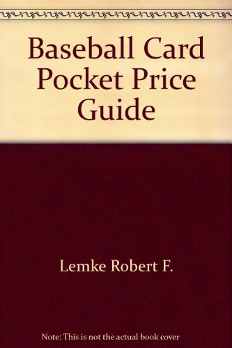 Stock image for Baseball Card Pocket Price Guide for sale by Idaho Youth Ranch Books